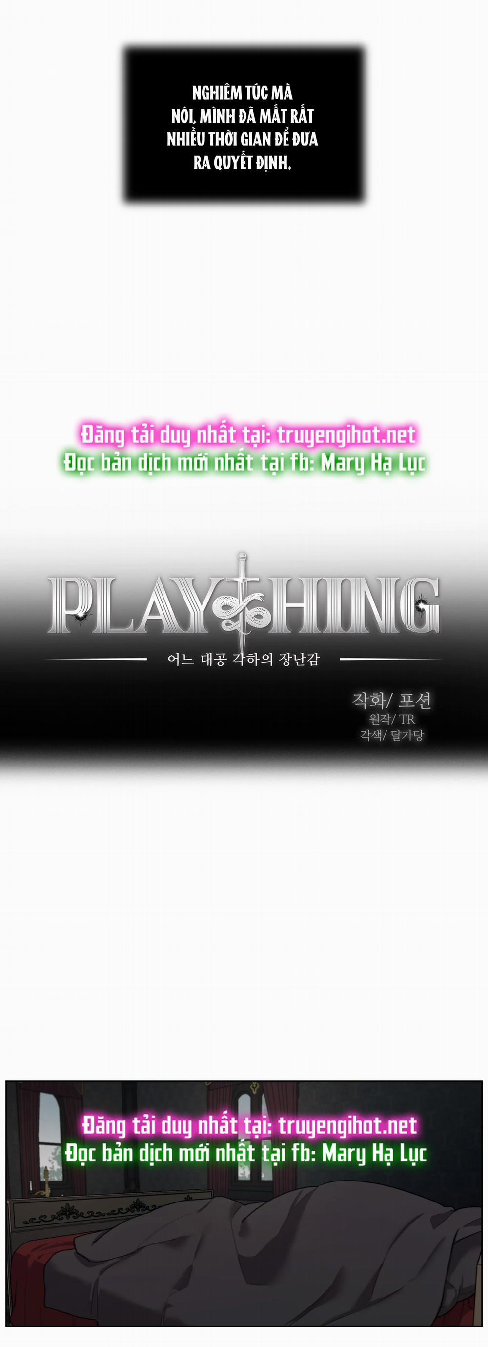 Plaything - Món Đồ Chơi Của Đại Công Tước 29.1 trang 13