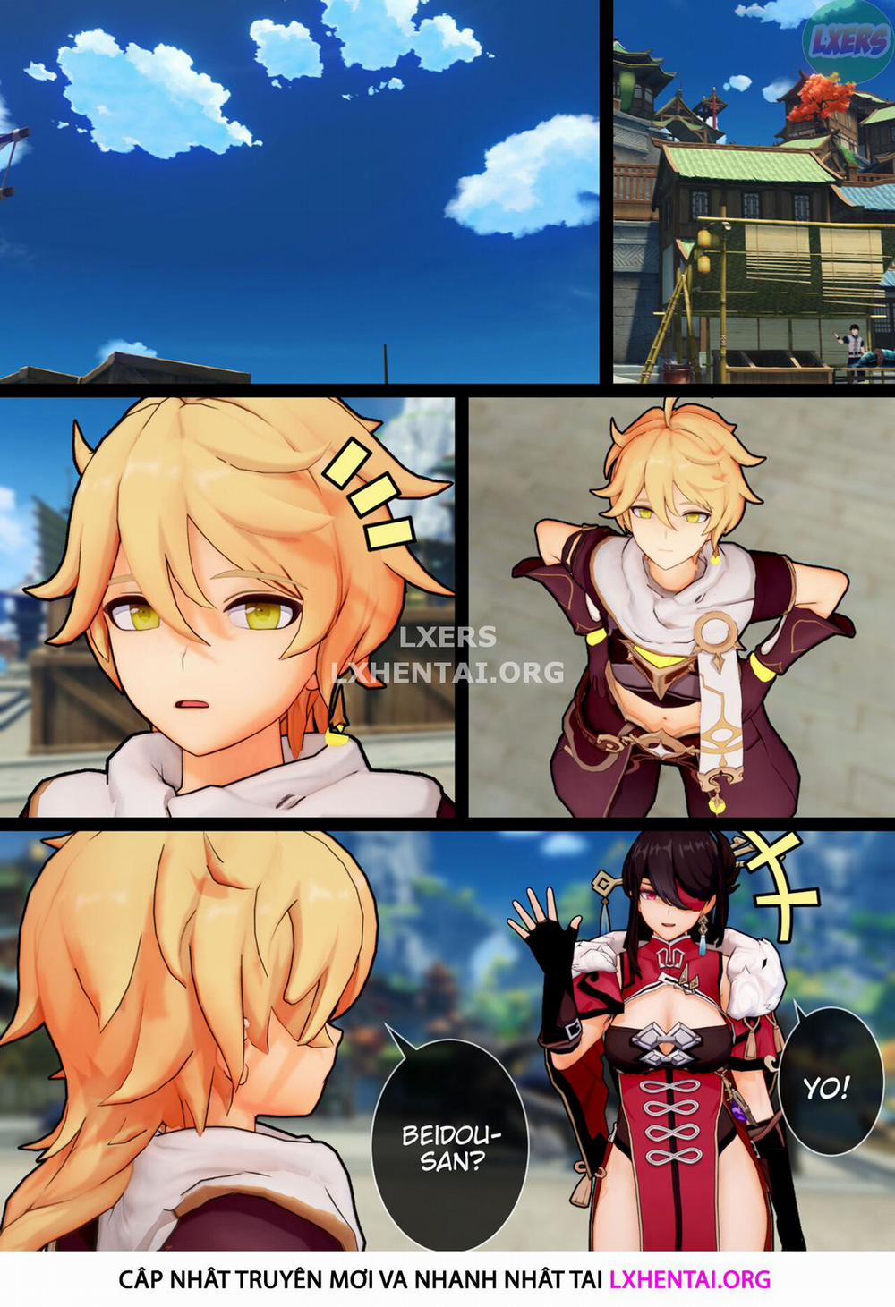 Please, Beidou-san! I beg of you! 1 trang 2