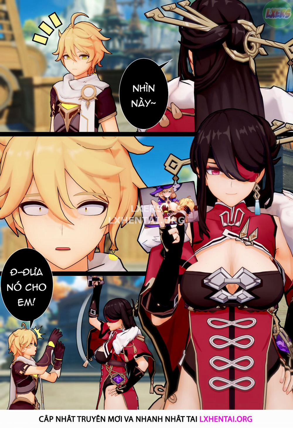 Please, Beidou-san! I beg of you! 1 trang 3