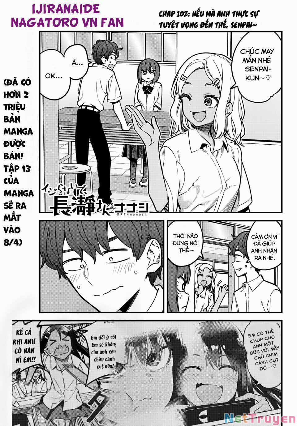 Please Don’t Bully Me – Nagatoro-San 102 trang 0