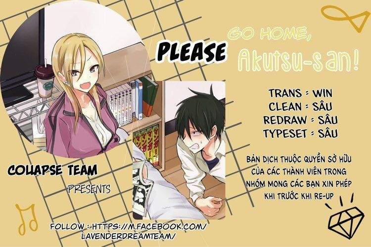 Please Go Home, Akutsu-San! 1 trang 0