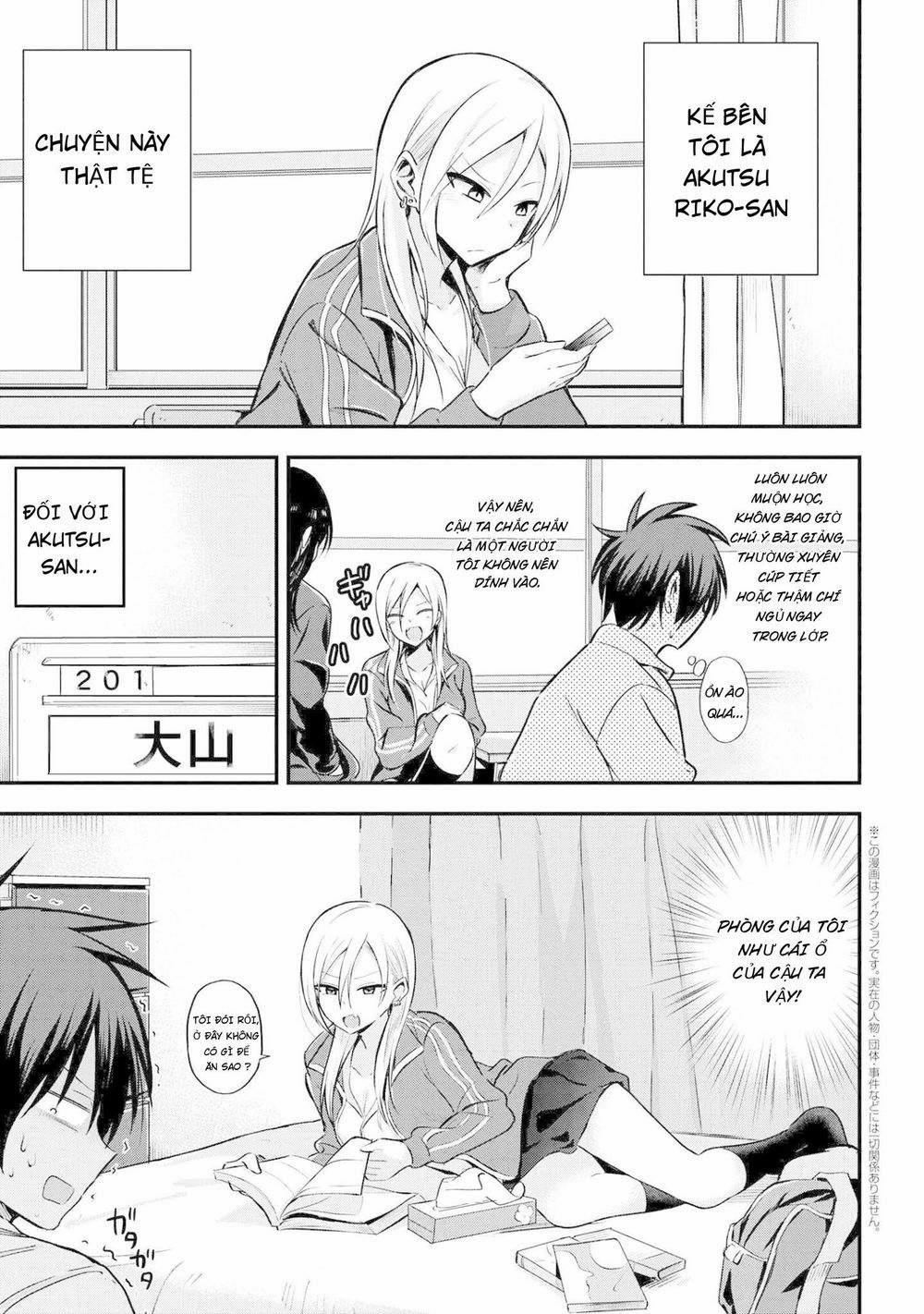 Please Go Home, Akutsu-San! 1 trang 1