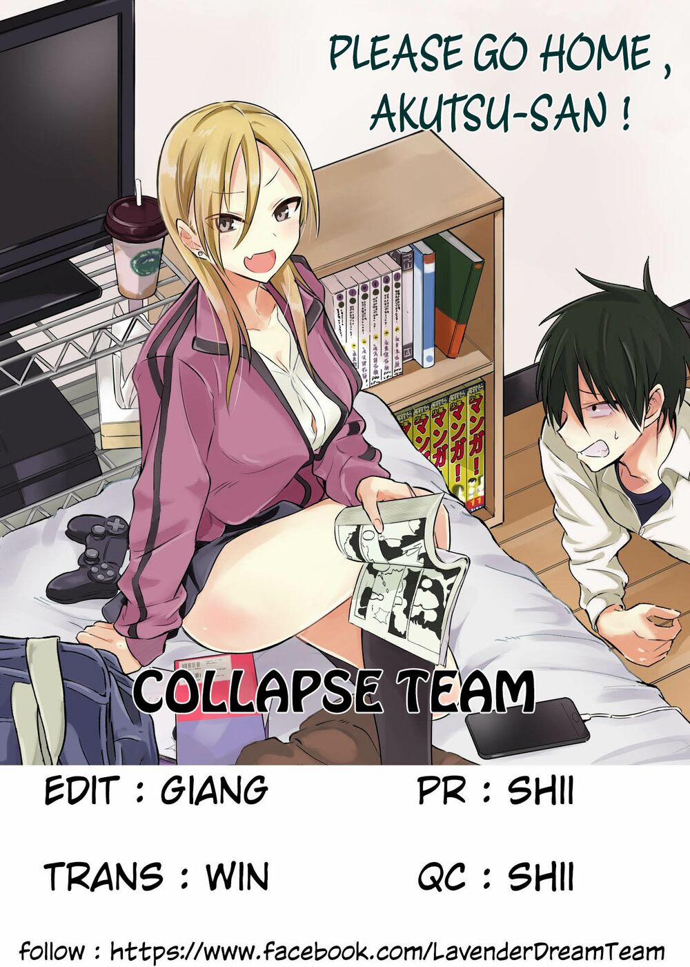 Please Go Home, Akutsu-San! 11 trang 1