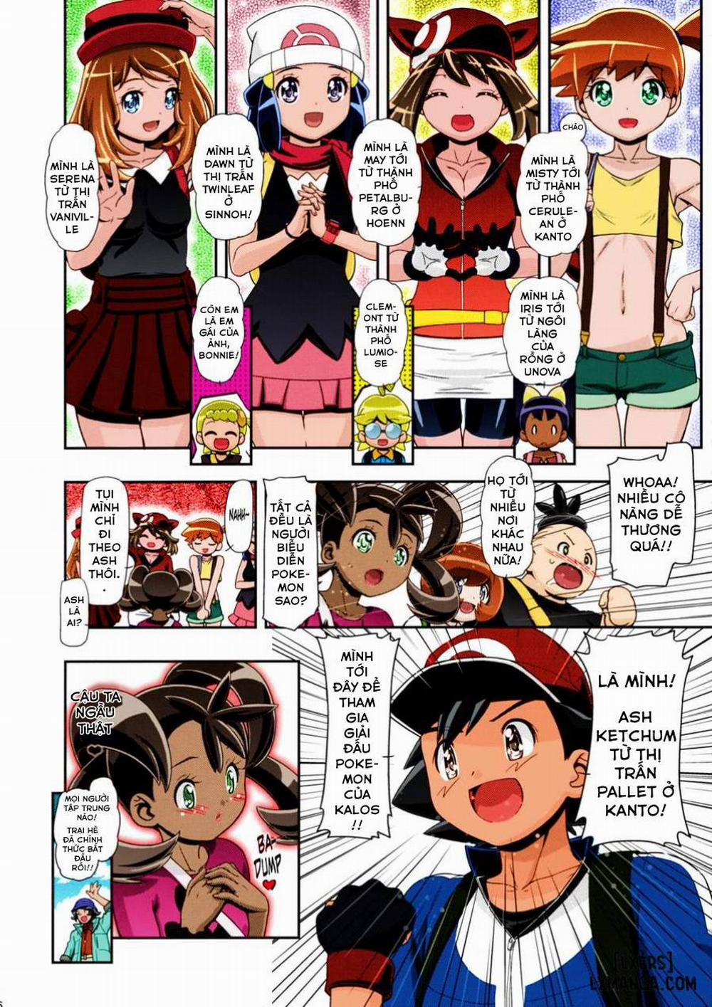 PM GALS Ash Unrivaled Oneshot trang 4