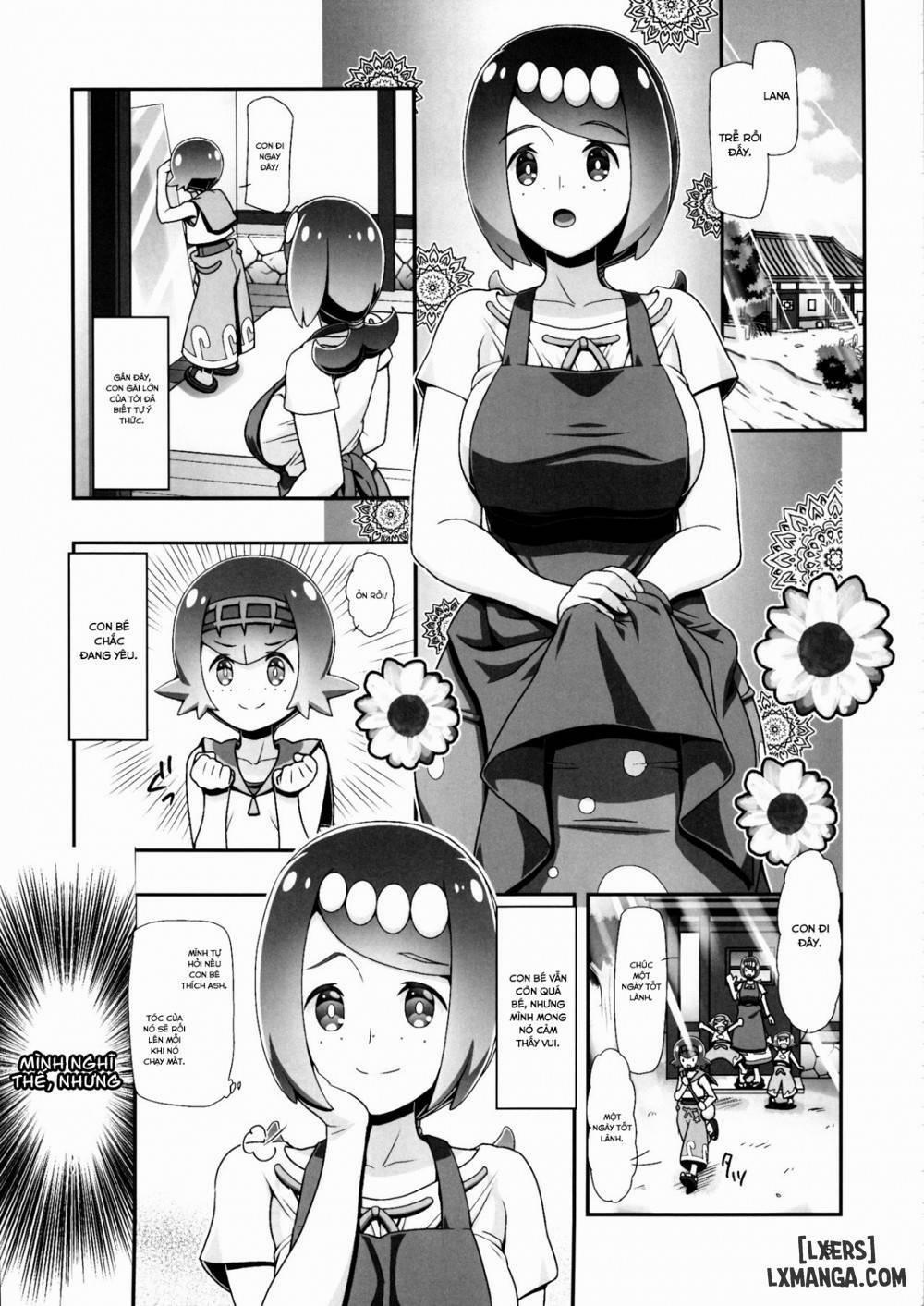 PM GALS Sun Moon Maman Oneshot trang 2