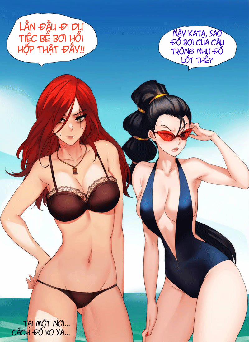 Pool Party - Summer in summoner rift (League Of Legends) Oneshot [Full Color] trang 12