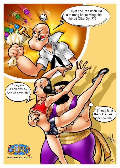 Popeye: Chàng Thủy Thủ !!! Oneshot trang 2