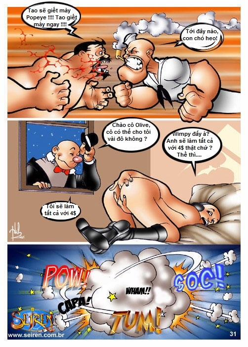 Popeye: Chàng Thủy Thủ !!! Oneshot trang 30
