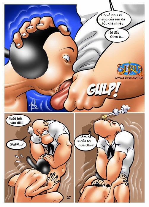 Popeye: Chàng Thủy Thủ !!! Oneshot trang 36