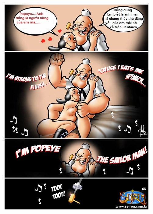 Popeye: Chàng Thủy Thủ !!! Oneshot trang 45