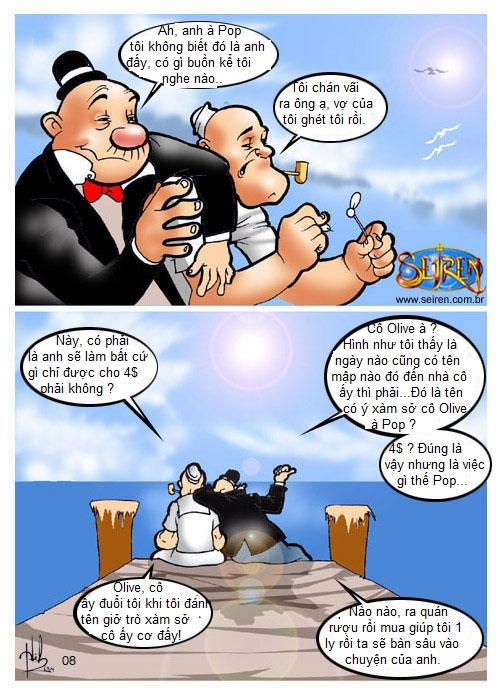 Popeye: Chàng Thủy Thủ !!! Oneshot trang 7
