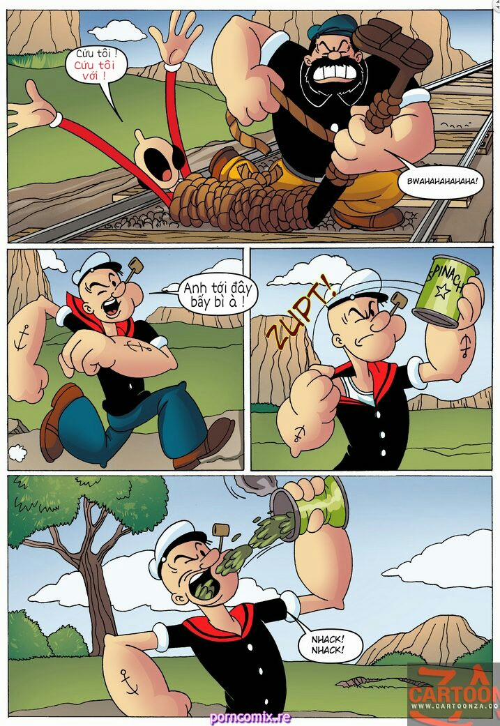 Popeye thủy thủ rau chân vịt Oneshot trang 2