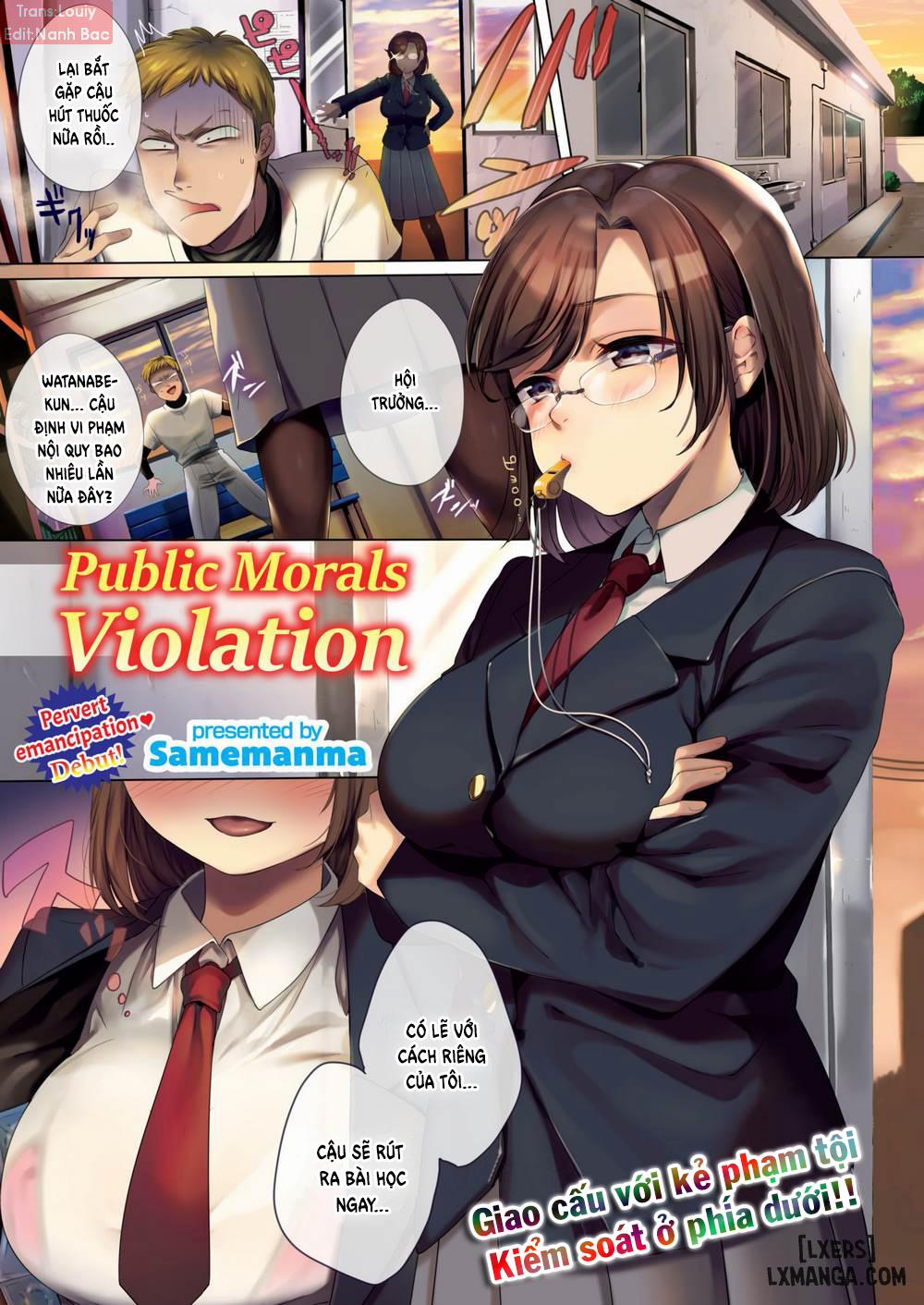 Public Morals Violation Oneshot trang 0