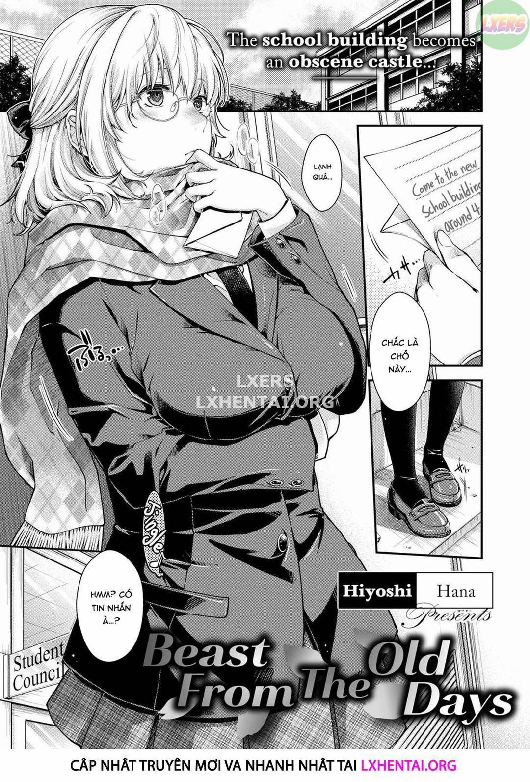 Quái thú từ ngày xưa Oneshot trang 0