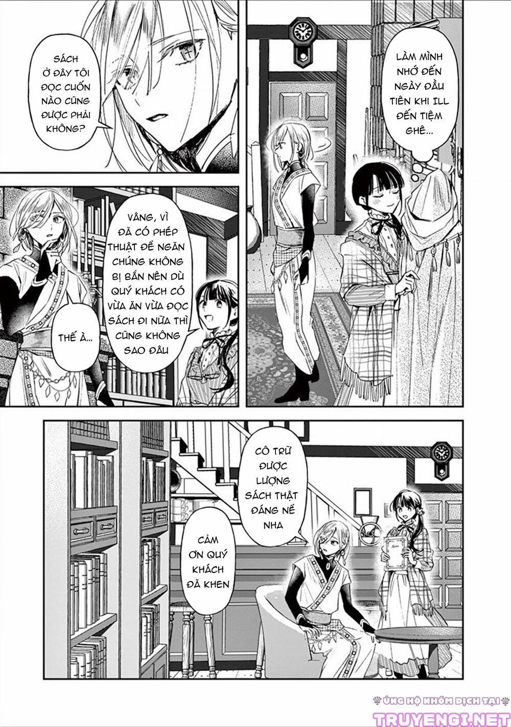 Quán Cà Phê Sách Của Vị Cứu Tinh Ở Một Thế Giới Khác 16 trang 5