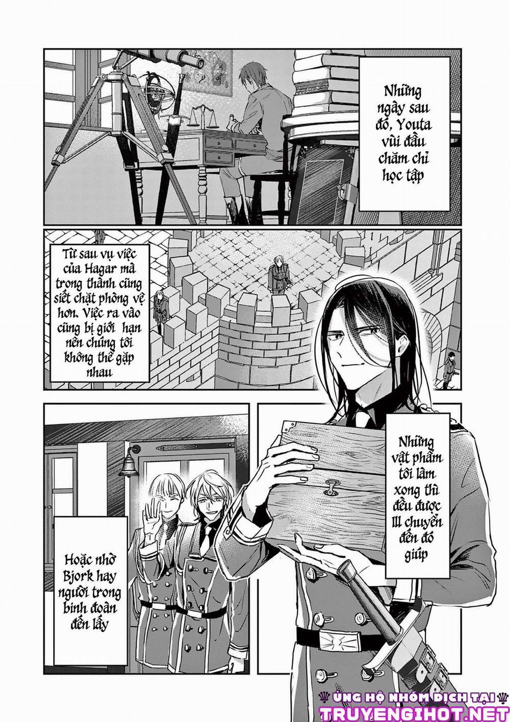 Quán Cà Phê Sách Của Vị Cứu Tinh Ở Một Thế Giới Khác 18 trang 17