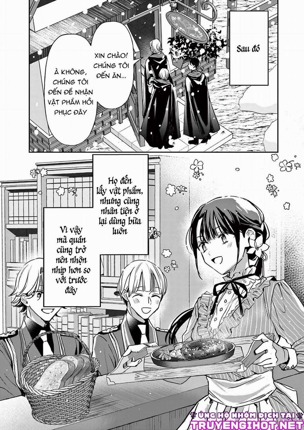 Quán Cà Phê Sách Của Vị Cứu Tinh Ở Một Thế Giới Khác 18 trang 18