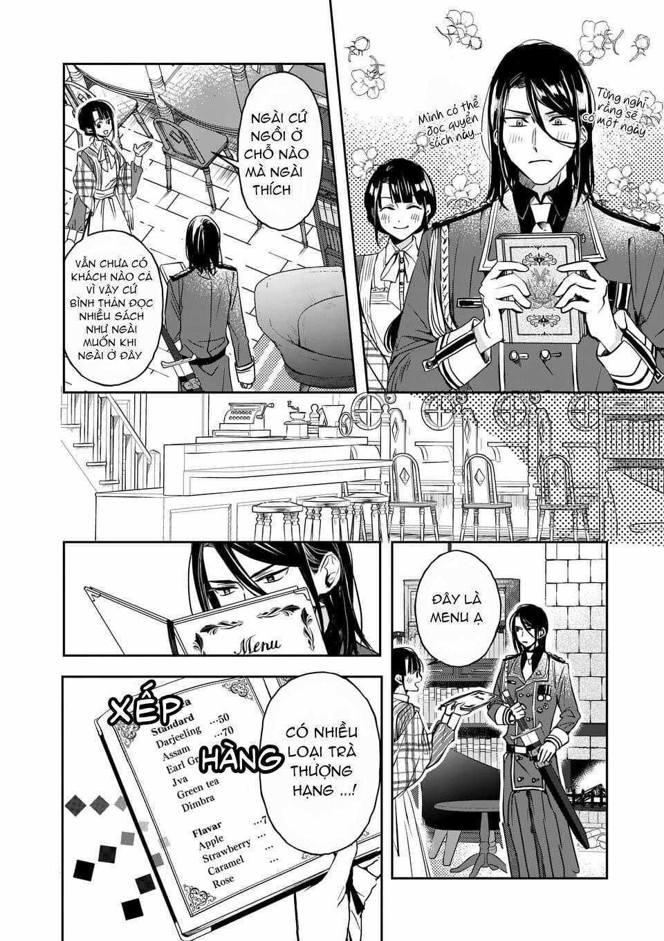 Quán Cà Phê Sách Của Vị Cứu Tinh Ở Một Thế Giới Khác 2 trang 3