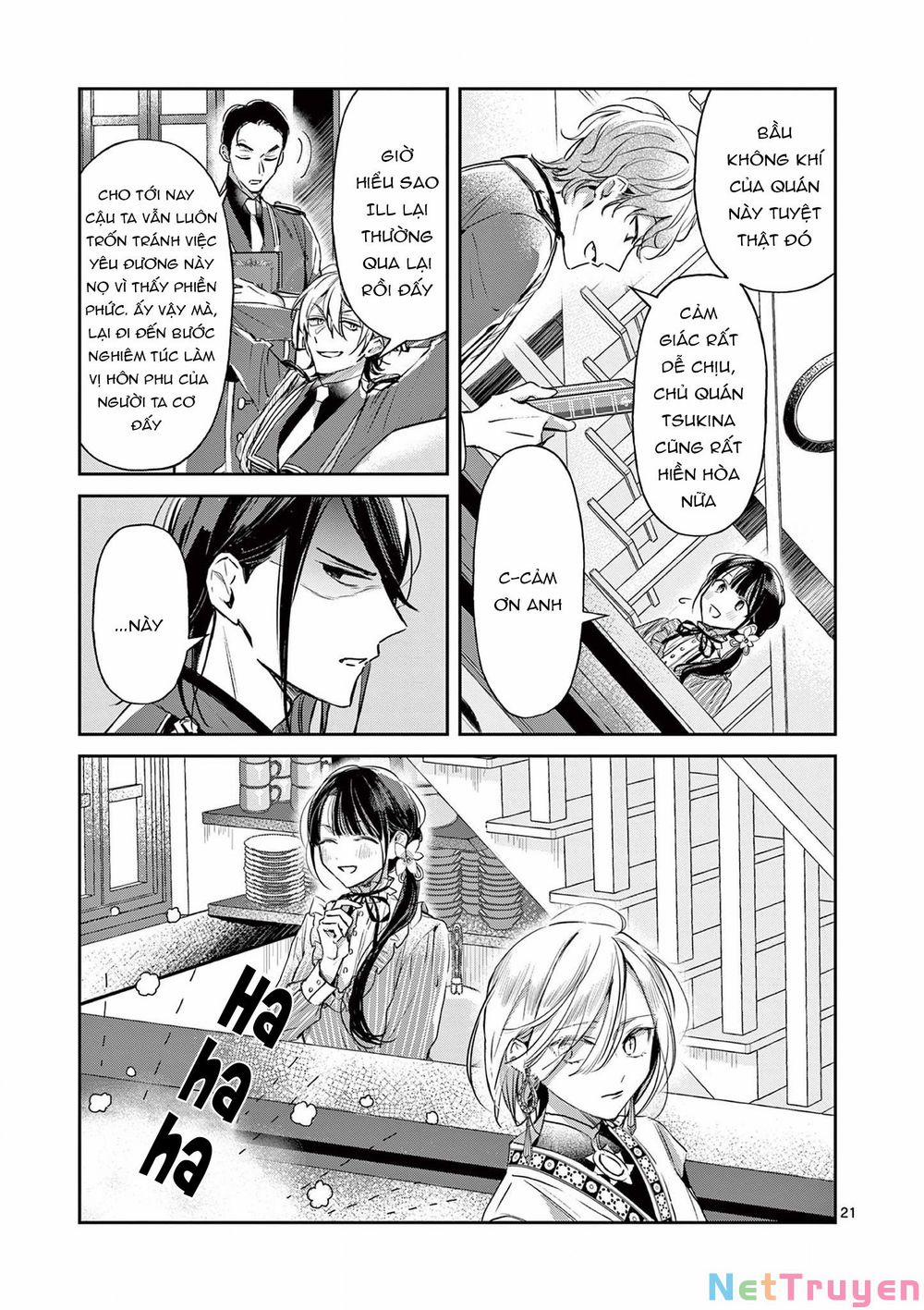 Quán Cà Phê Sách Của Vị Cứu Tinh Ở Một Thế Giới Khác 21 trang 22