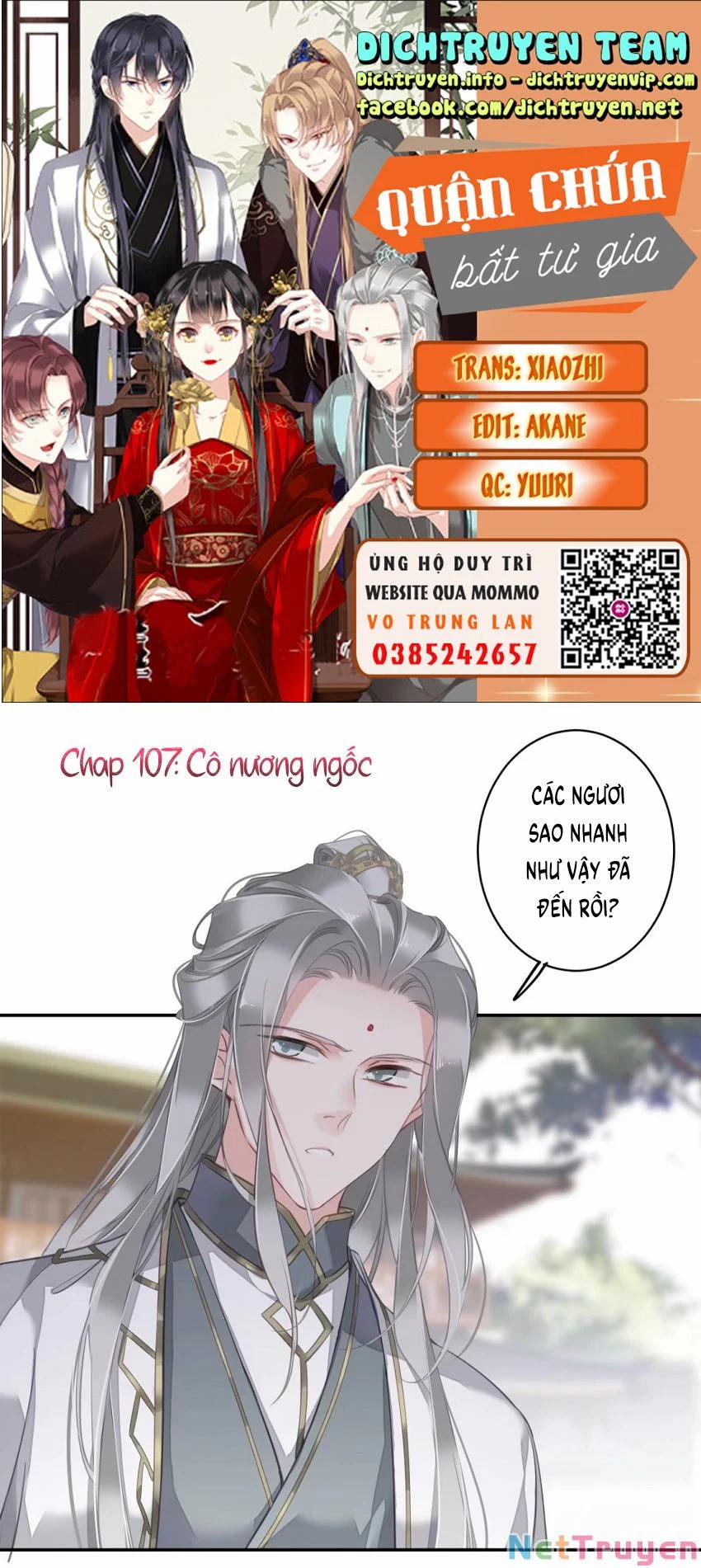 Quận Chúa Bất Tư Gia 107 trang 0