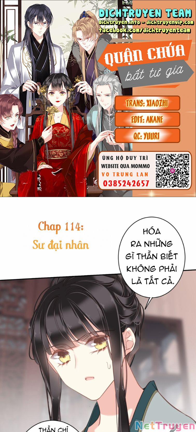 Quận Chúa Bất Tư Gia 114 trang 0