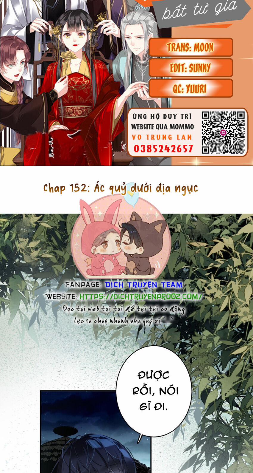 Quận Chúa Bất Tư Gia 152 trang 1