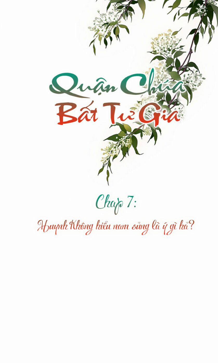 Quận Chúa Bất Tư Gia 7 trang 0