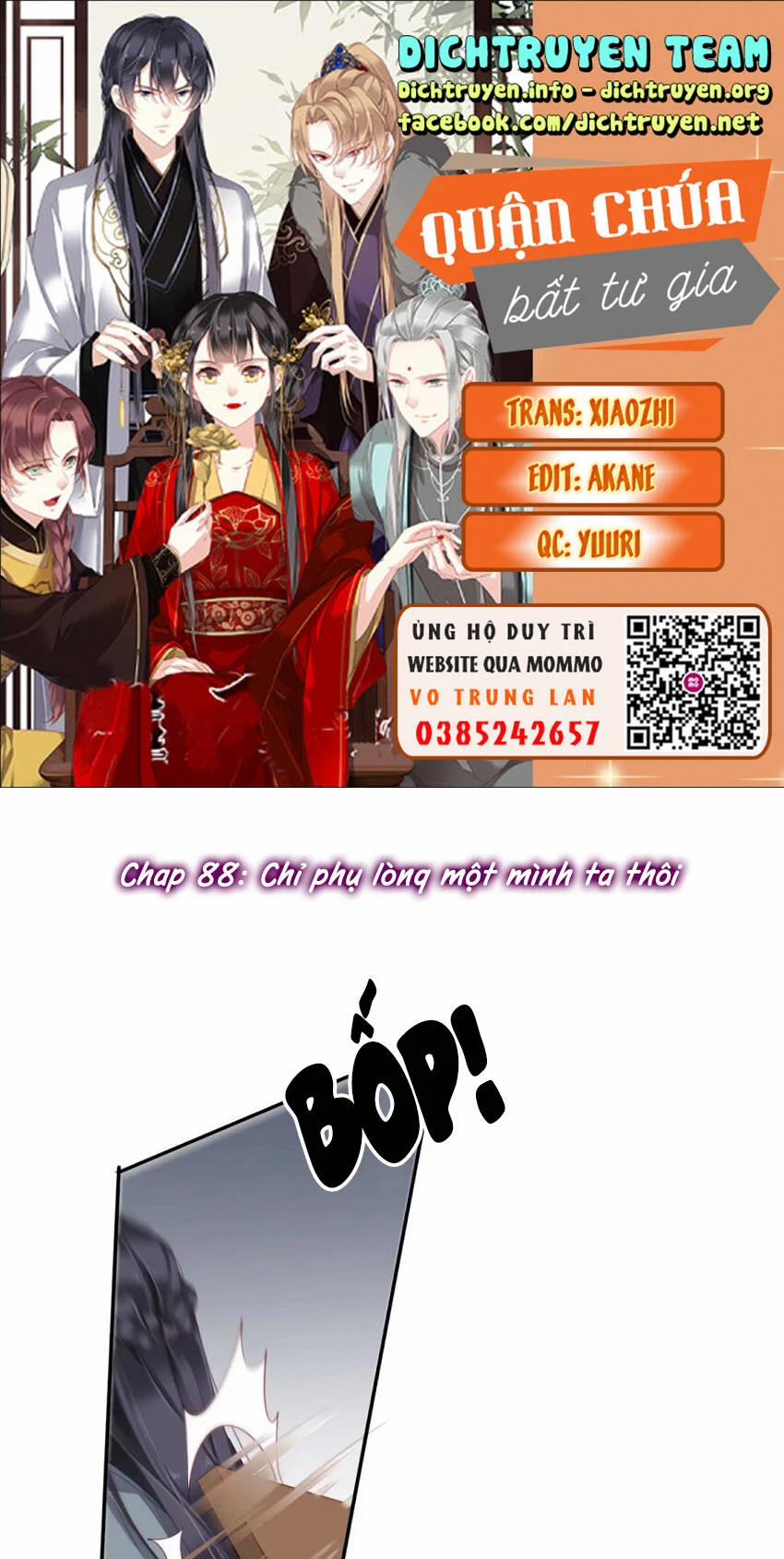 Quận Chúa Bất Tư Gia 88 trang 0