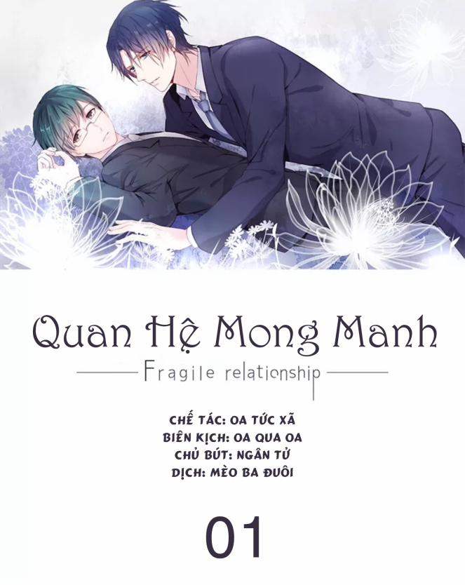 Quan Hệ Mong Manh 1 trang 0