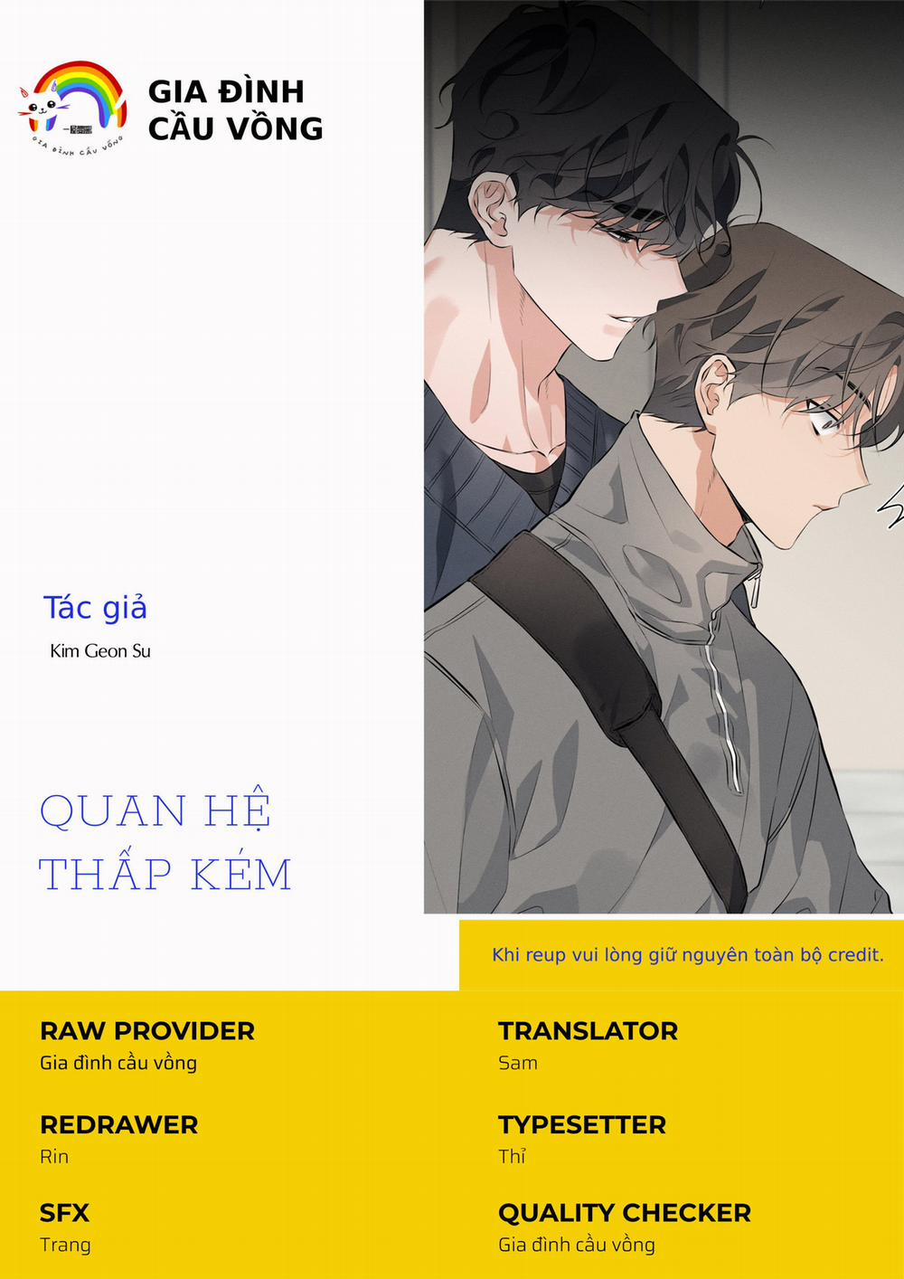 Quan Hệ Thấp Kém 10 trang 0
