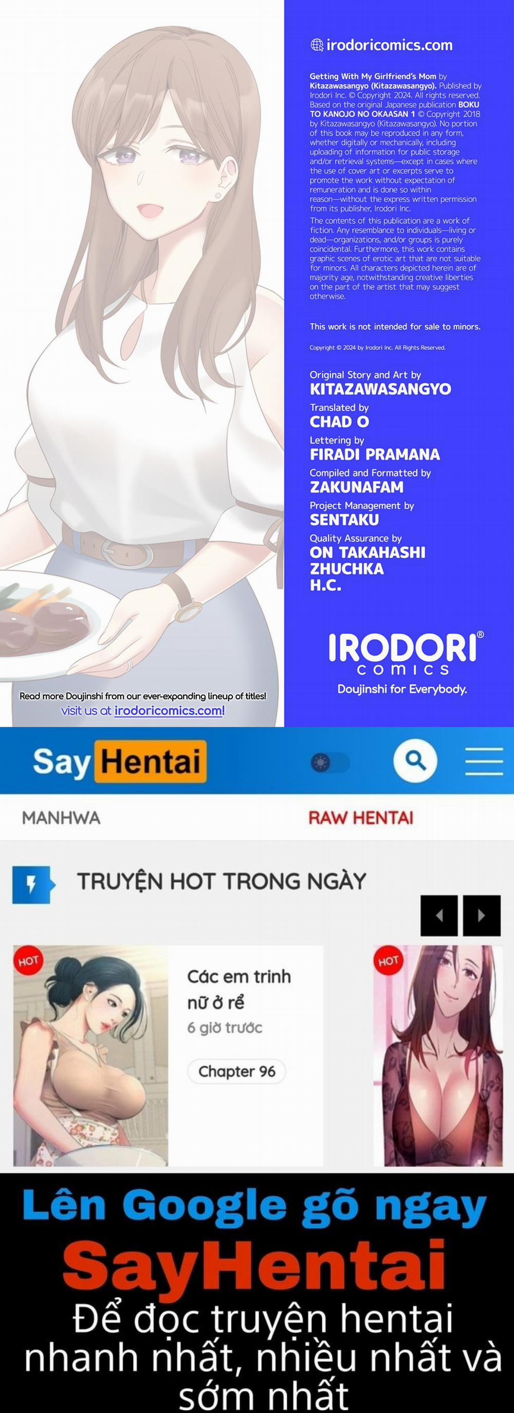 Quan hệ với mẹ của bạn gái tôi 1 trang 34