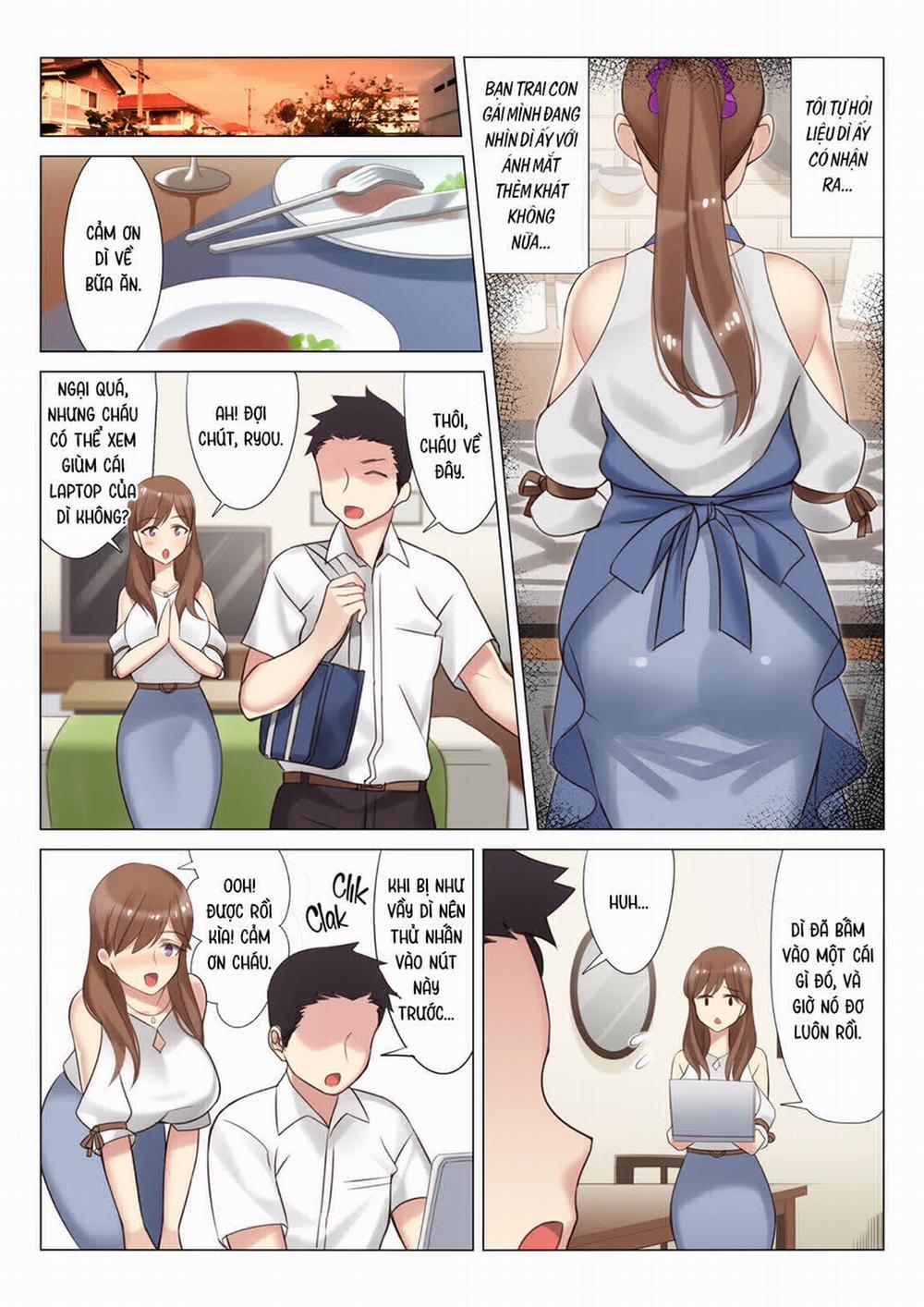 Quan hệ với mẹ của bạn gái tôi 1 trang 7