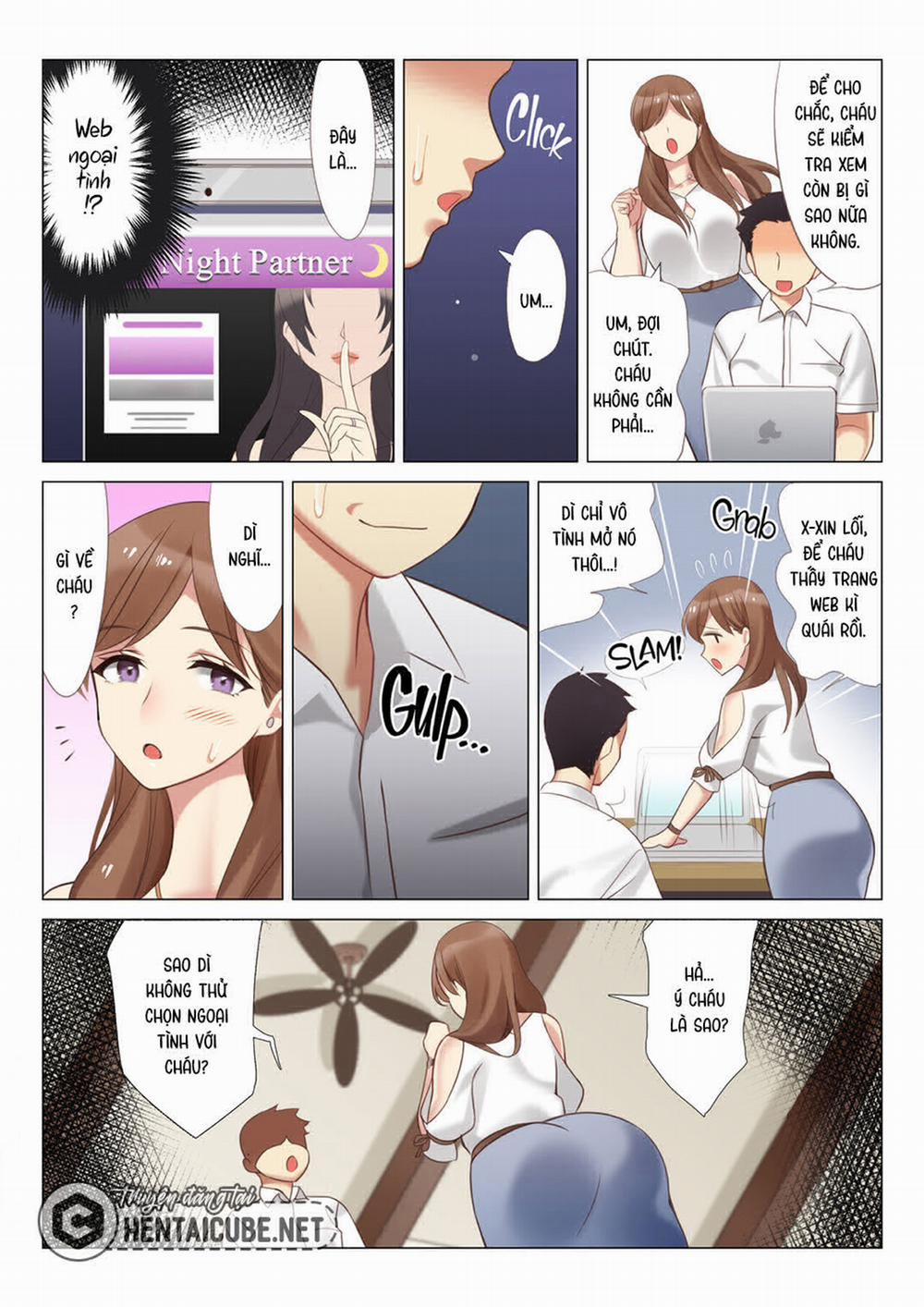 Quan hệ với mẹ của bạn gái tôi 1 trang 8