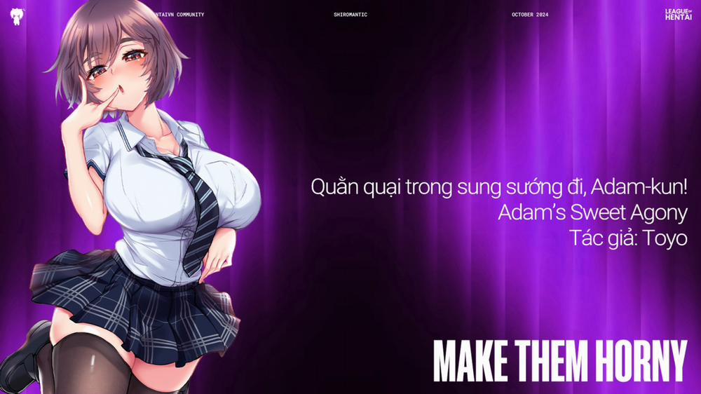 Quằn quại trong sung sướng đi, Adam-kun! 8 trang 0