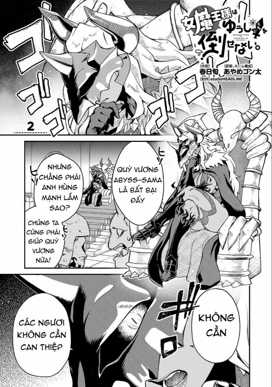 Quỷ Vương-Sama Không Thể Đánh Bại Hero-Kun! 2 trang 1