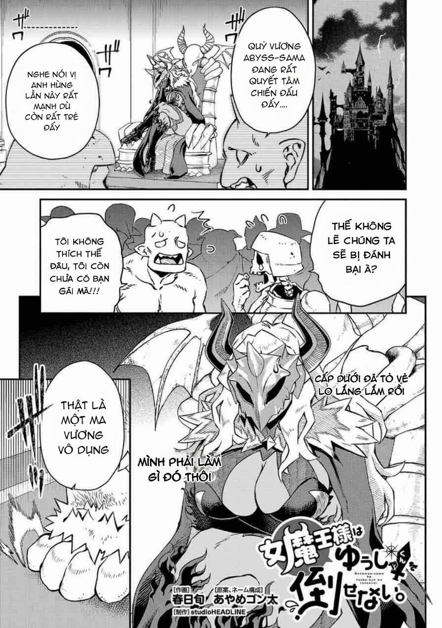 Quỷ Vương-Sama Không Thể Đánh Bại Hero-Kun! 3 trang 1