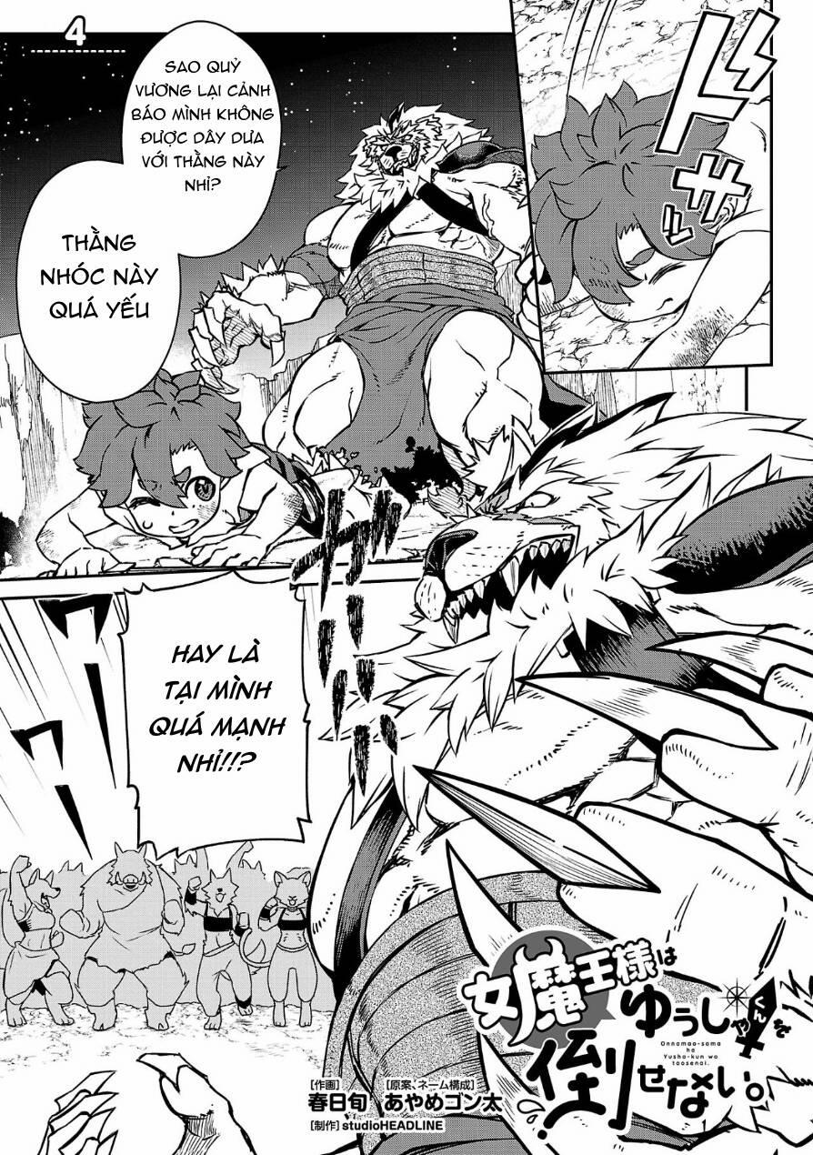 Quỷ Vương-Sama Không Thể Đánh Bại Hero-Kun! 4 trang 1