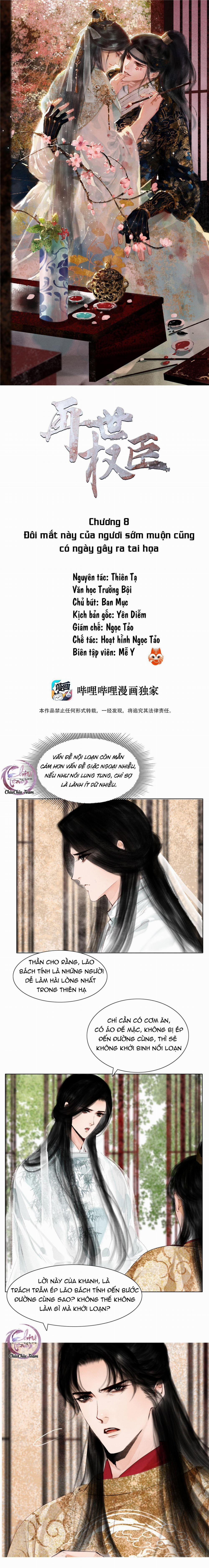 Quyền Thần Tái Thế 8 trang 0