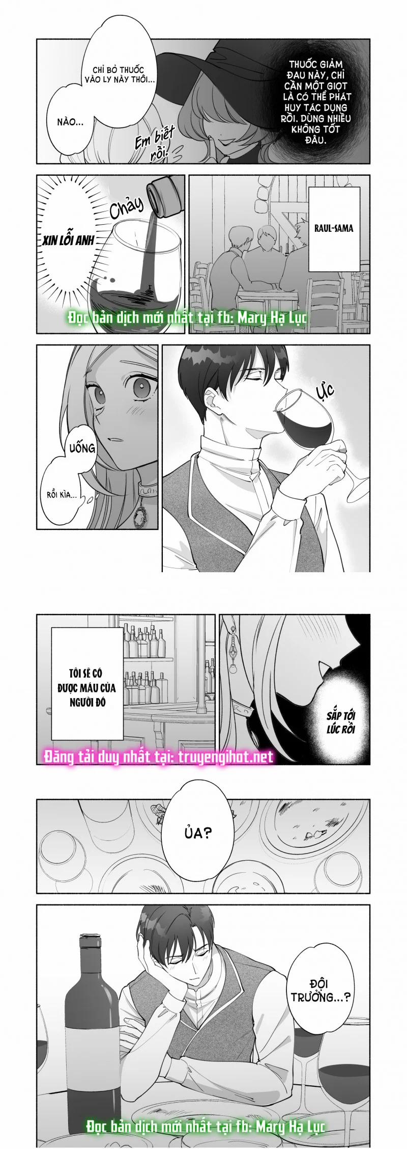 [R21+] Ma Cà Rồng Ngây Thơ Muốn Hút Máu Hiệp Sĩ Sói 1.1 trang 4