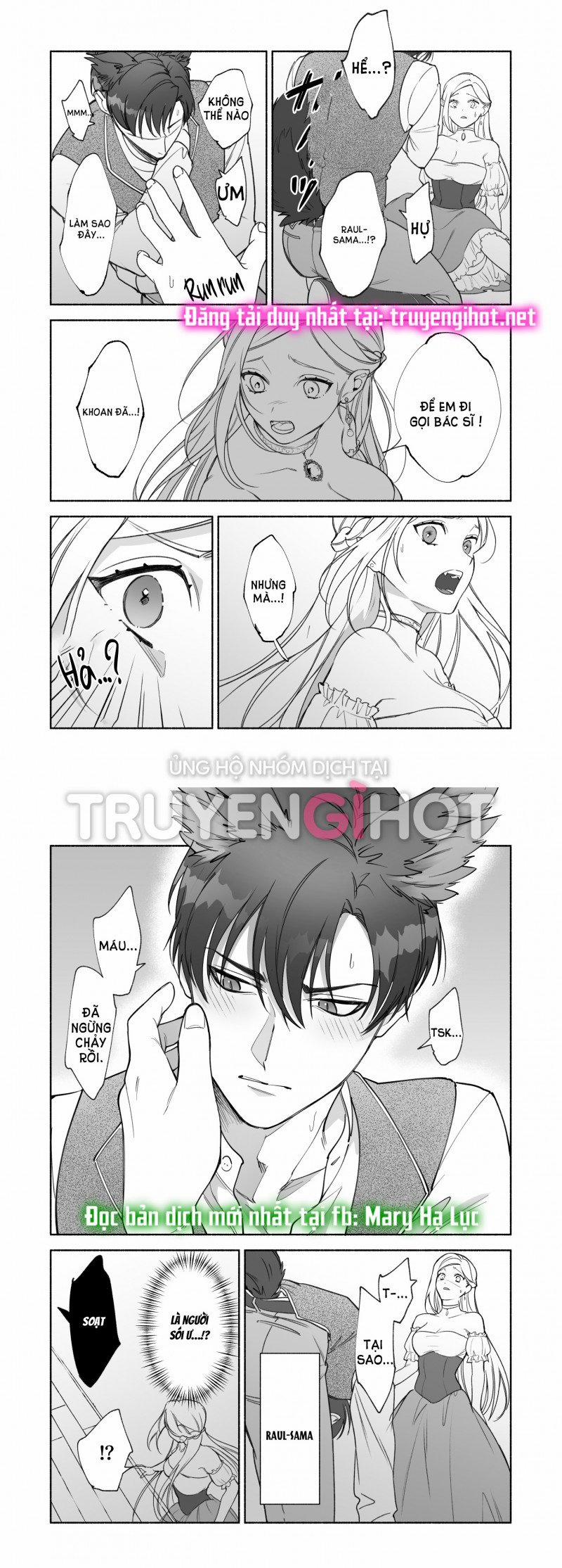 [R21+] Ma Cà Rồng Ngây Thơ Muốn Hút Máu Hiệp Sĩ Sói 1.1 trang 9