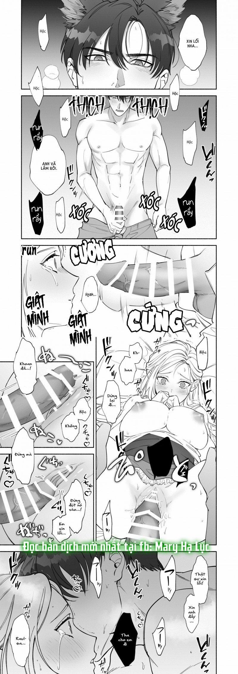 [R21+] Ma Cà Rồng Ngây Thơ Muốn Hút Máu Hiệp Sĩ Sói 1.2 trang 8