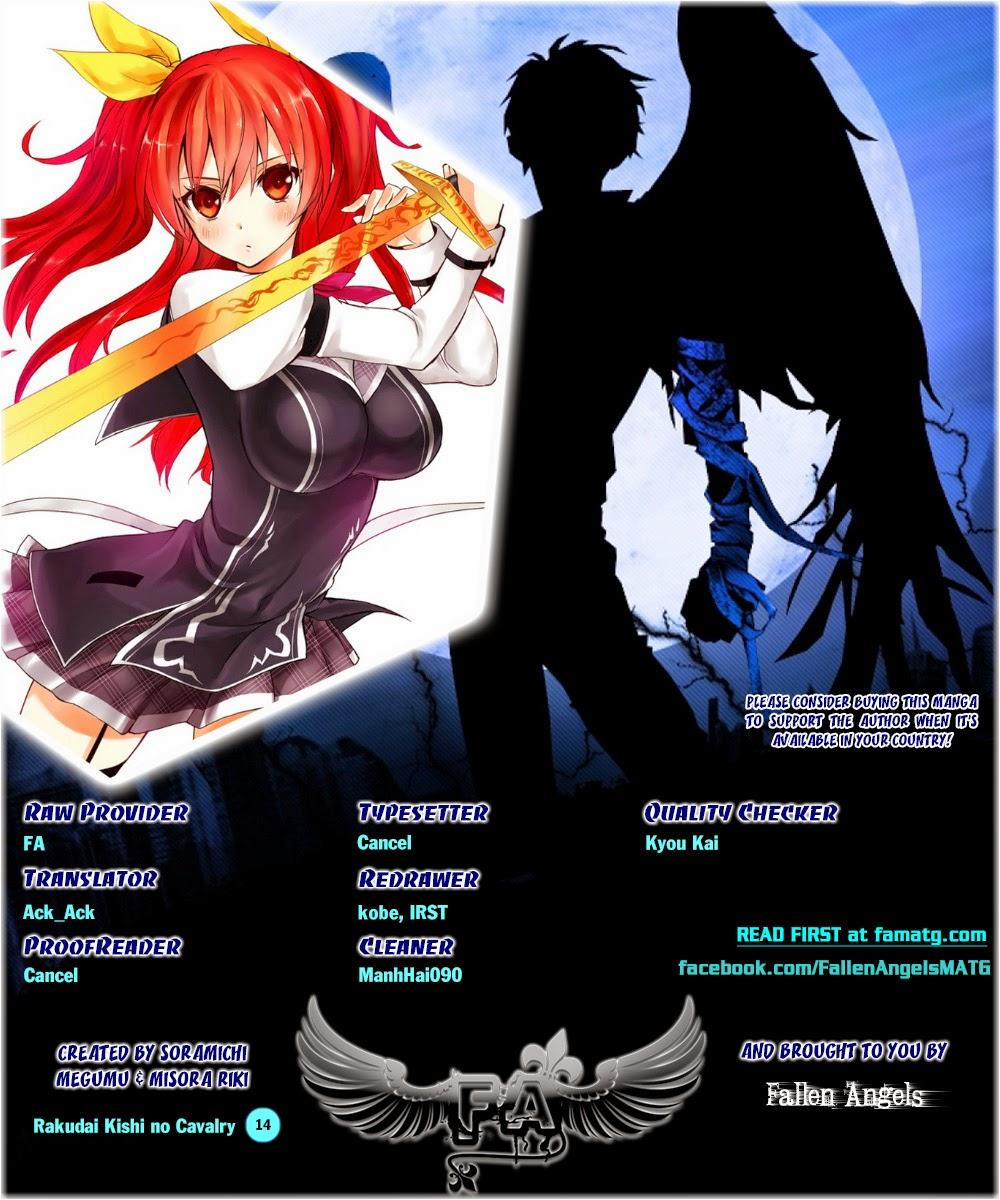 Rakudai Kishi No Eiyuutan 14 trang 0