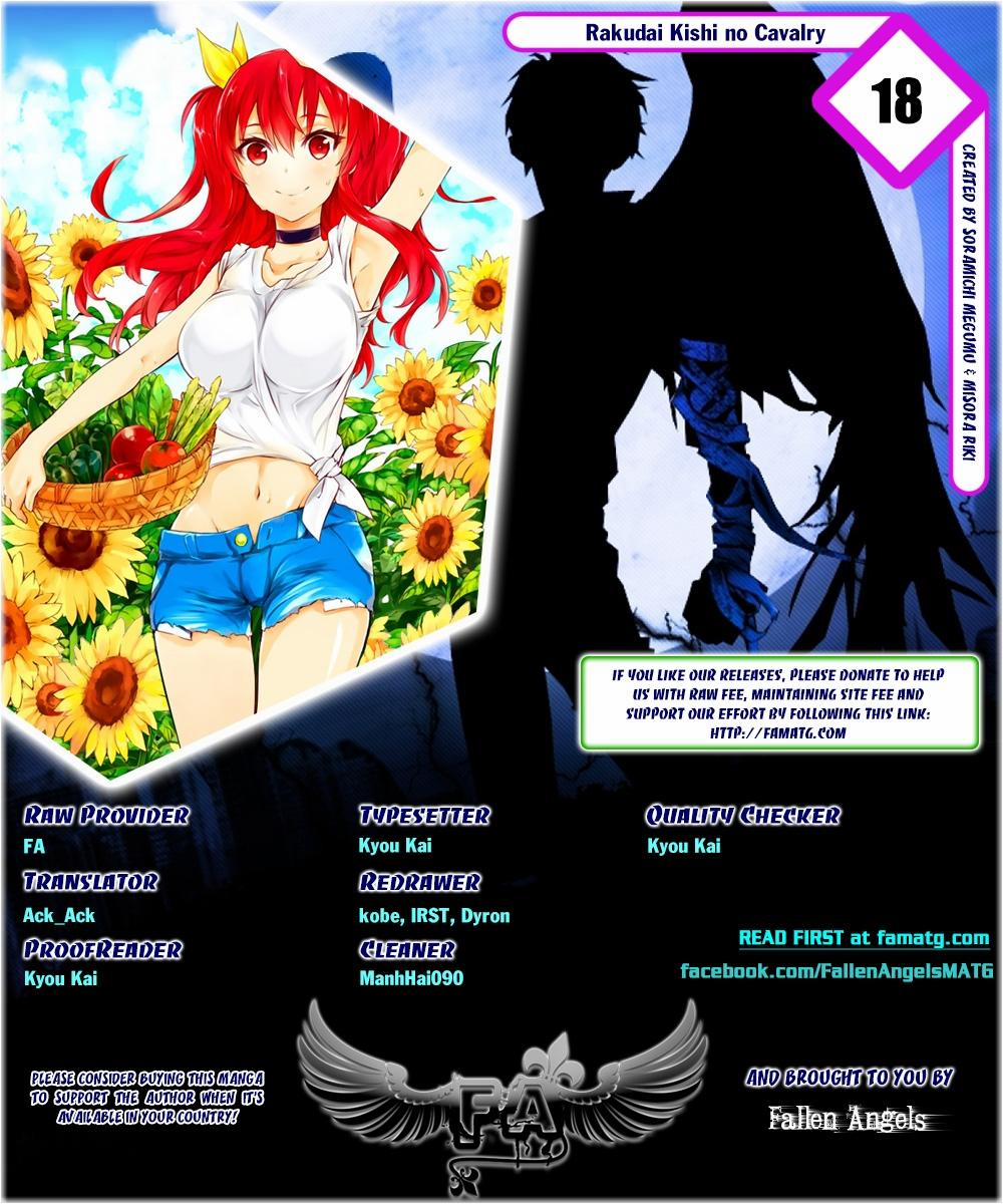 Rakudai Kishi No Eiyuutan 18 trang 0