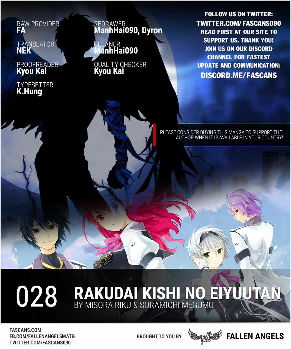 Rakudai Kishi No Eiyuutan 28 trang 0