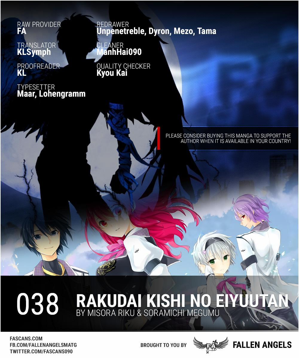 Rakudai Kishi No Eiyuutan 38 trang 1