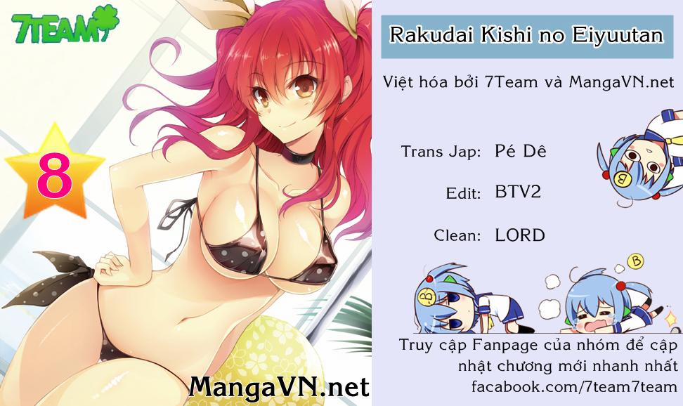 Rakudai Kishi No Eiyuutan 8 trang 0