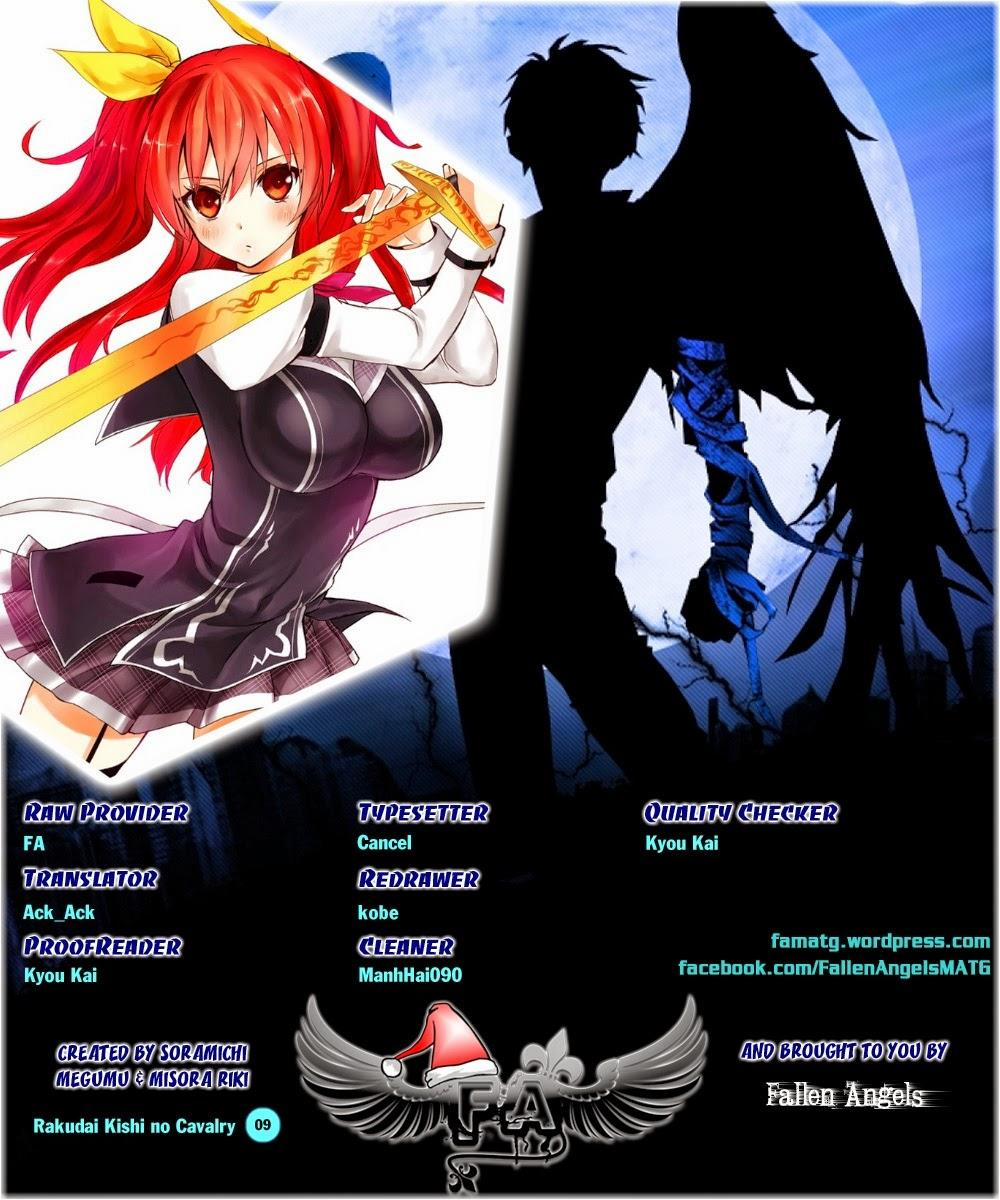 Rakudai Kishi No Eiyuutan 9 trang 0