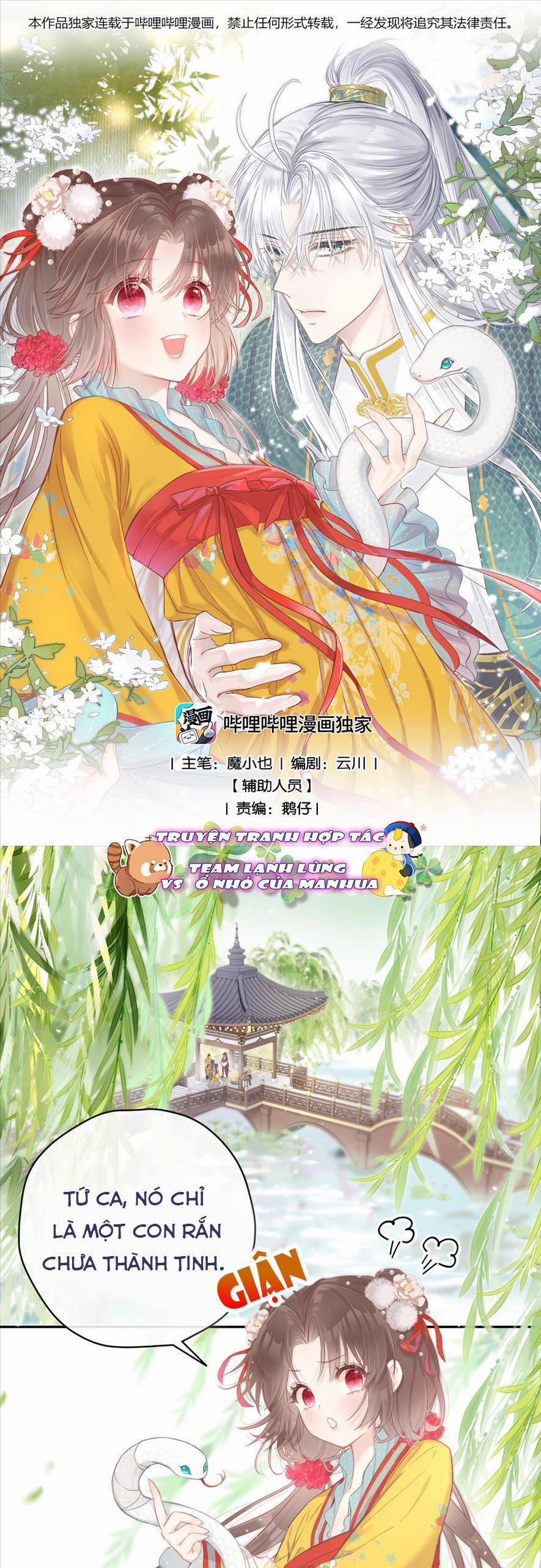 Rắn Cưng Nhà Tôi Lại Đang Diễn Trò Với Tôi 3 trang 3