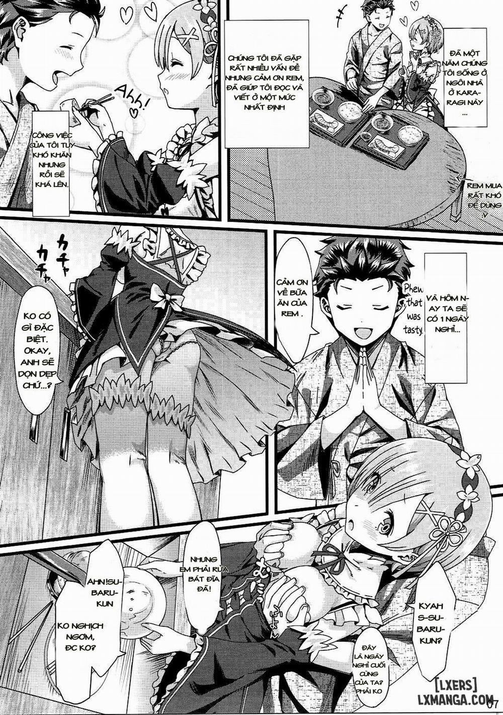 Re Zero Kara Hajimeru Isekai Icha Love Seikatsu Oneshot trang 5