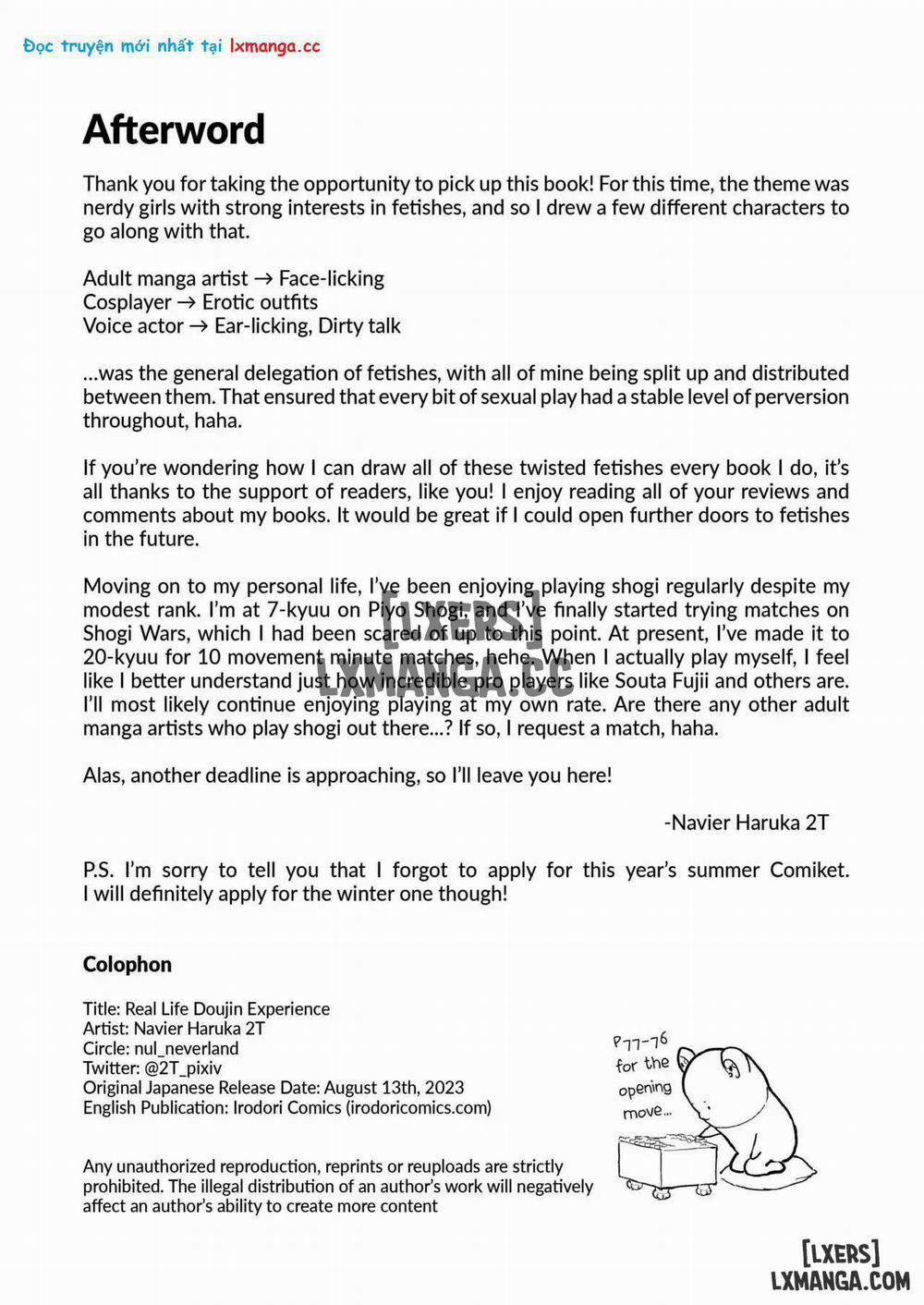 Real Life Doujin Experience Oneshot trang 73